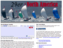 Tablet Screenshot of 29ernorthamerican.org